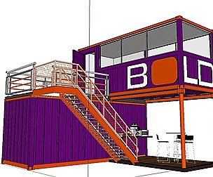 City Simple Art Building-Container-0237