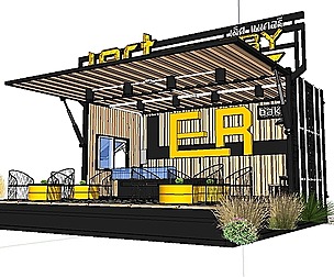 City Simple Art Building-Container-0233