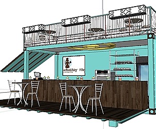 City Simple Art Building-Container-0232