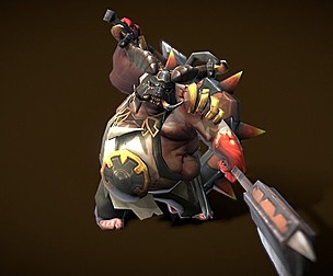 Fantasy Chess RPG Character - Butcher