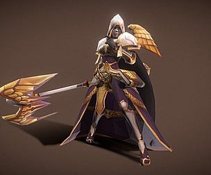 Fantasy Chess RPG Character - Cleric