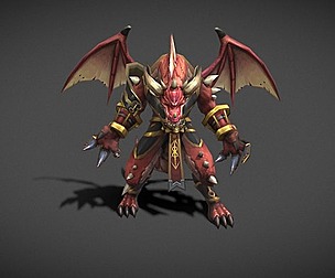 Fantasy Chess RPG Character - Dragon Knight