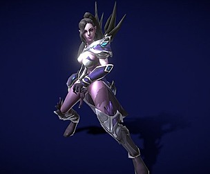 Fantasy Chess RPG Character - Durga