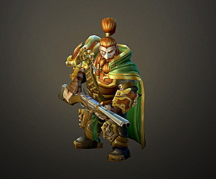 Fantasy Chess RPG Character - Dwalrin
