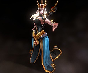 Fantasy Chess RPG Character - Frozen Wind