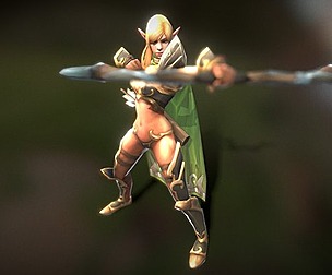 Fantasy Chess RPG Character - High Elf