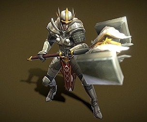 Fantasy Chess RPG Character - Joan of Arc