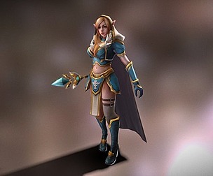 Fantasy Chess RPG Character - Obrimos