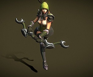 Fantasy Chess RPG Character - Archermob