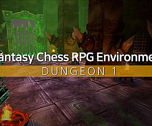 Fantasy Chess RPG Environment - Dungeon1