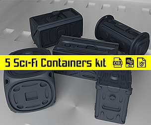 Sci-Fi Containers kit