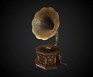 Antique Gramophone Player