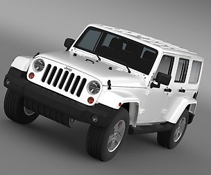 Jeep Wrangler Unlimited Sahara EU spec 2011