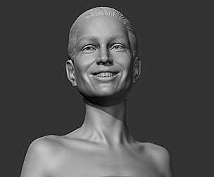 Angelina Jolie 3D print model