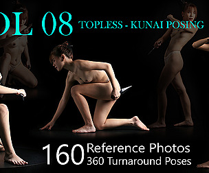 TopLess Art - Female Posing Vol 08