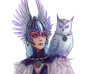 Valkyrie Eir - Character Design Package