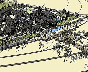 Resort-waterfront architecture