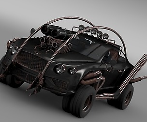 Mad Max Grizzly Bentley Continental GT 2015
