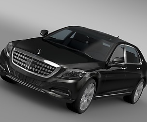 Mercedes Maybach Guard S600 X222 2016
