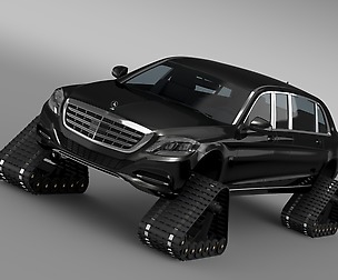 Mercedes Maybach Pullman Crawler 2016