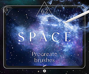 Space Procreate Brushes
