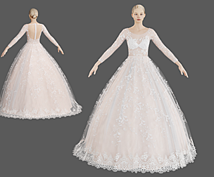 Wedding dress V1