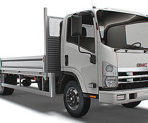 GMC W3500 Rigid body truck 2021