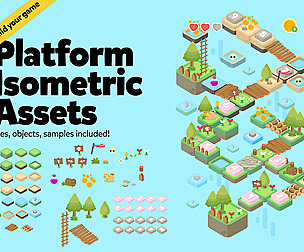 Summer Platform Isometric Assets