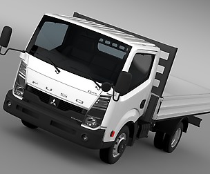 Mitsubishi Fuso Canter Guts Tipper 2015