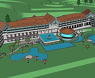 vacation spot-Resort-Fashion Leisure Hotel-0162