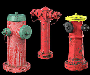 Urban Hydrant set04