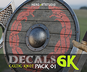 20 DECALS - Vikings Pack Celtic Node