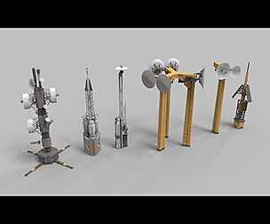 Sci fi antenna 7