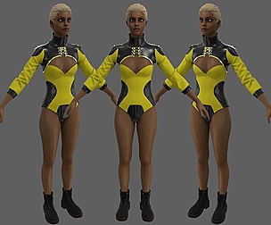 Outfit Female Marvelous Designer And Clo3d