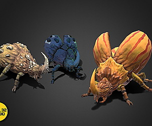 Fantasy Creature - Battle Beetle