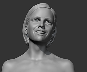 Emma Watson 3D print model