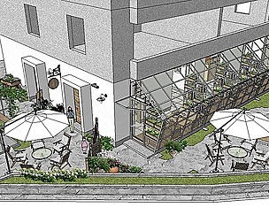 Homestay-Garden Restaurant Book Bar