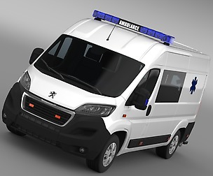 Peugeot Boxer Van Ambulance 2015