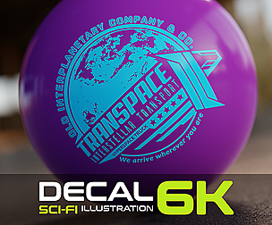 DECAL LOGO SCI-FI 007