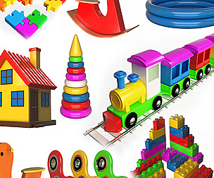 25 3D Models Toys Collection