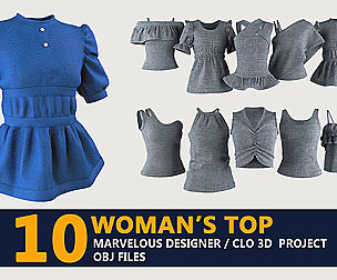 Woman clothing/10 Type of Blouse and Top