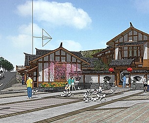 Bed and Breakfast - Chinese courtyard building