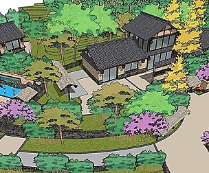 Bed and Breakfast - Chinese Architecture 02