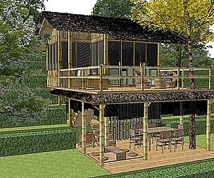 Homestay-Bamboo House