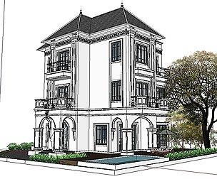 High-end-noble-villa area-018