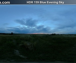 HDRI Hub 159 Blue Evening Sky