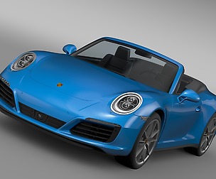 Porsche 911 Carrera 4 Cabriolet 991 2016