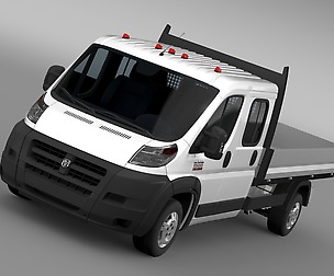 Ram Promaster Cargo Crew Cab Truck 2015