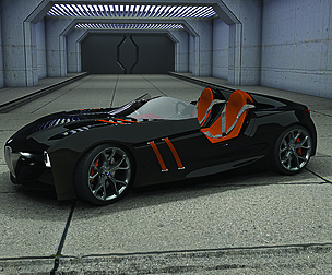 BMW 328hommage car
