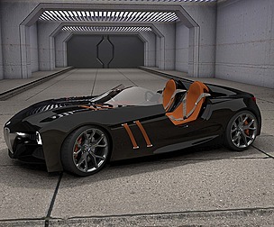 BMW 328hommage car